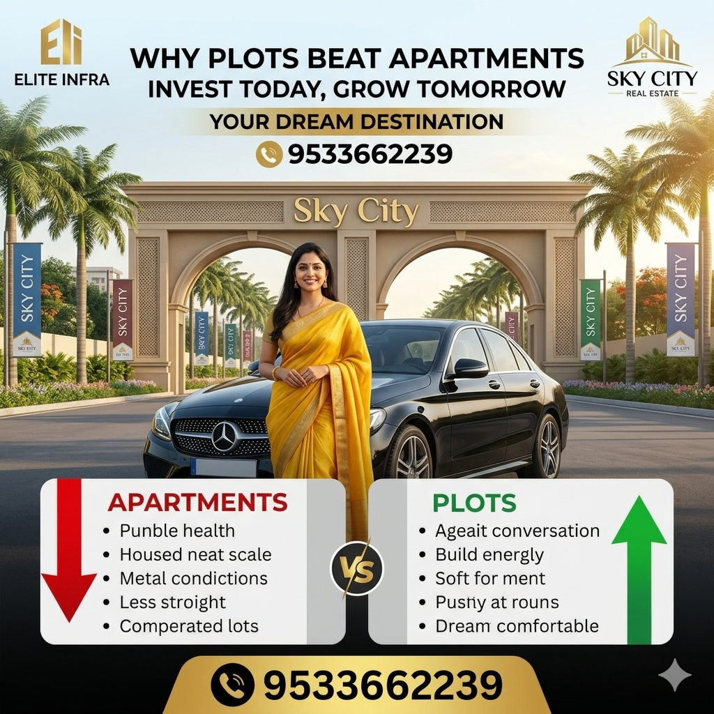 Elite Infra is a premium, CRDA and AP RERA-approved Plots For Sale